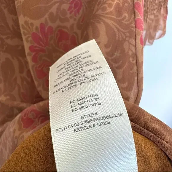 Aritzia Swept Puff-sleeve mini dress - Picture 13 of 13